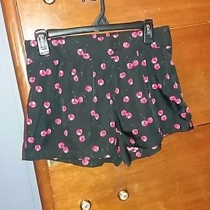 SOLD Cherry print shorts